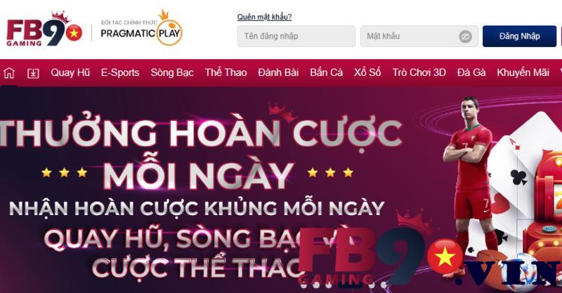 Hướng dẫn đăng nhập tài khoản FB9 